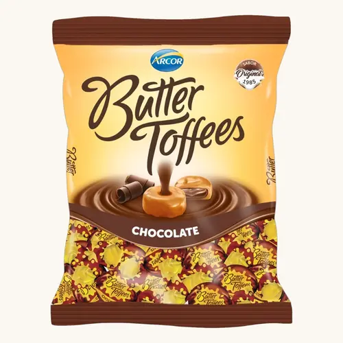BALA BUTTER TOFFEES INTENSE CHOCOLATE 90GR