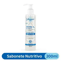SABONETE LIQUIDO JOHNSON BABY DERMA PROTECT NUTRITIVO 200ML