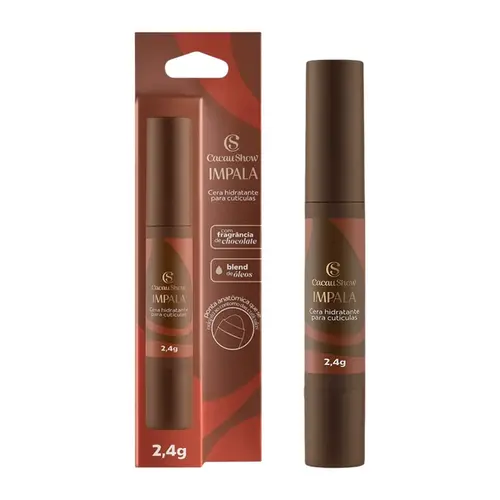 CERA IMPALA HIDRATANTE CACAU SHOW UNHAS E CUTICULAS 2,4GR