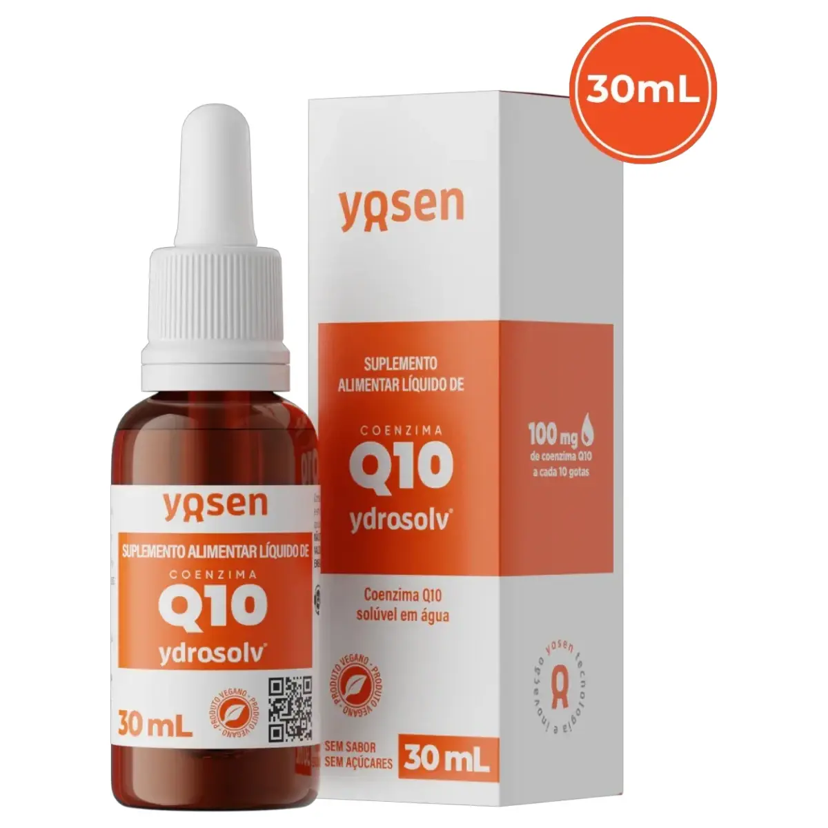 COENZIMA Q10 YDROSOLV YOSEN 100MG GOTAS 30ML
