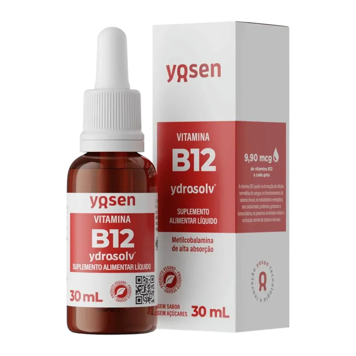 VITAMINA B12 YDROSOLV YOSEN 9,90MCG GOTAS 30ML