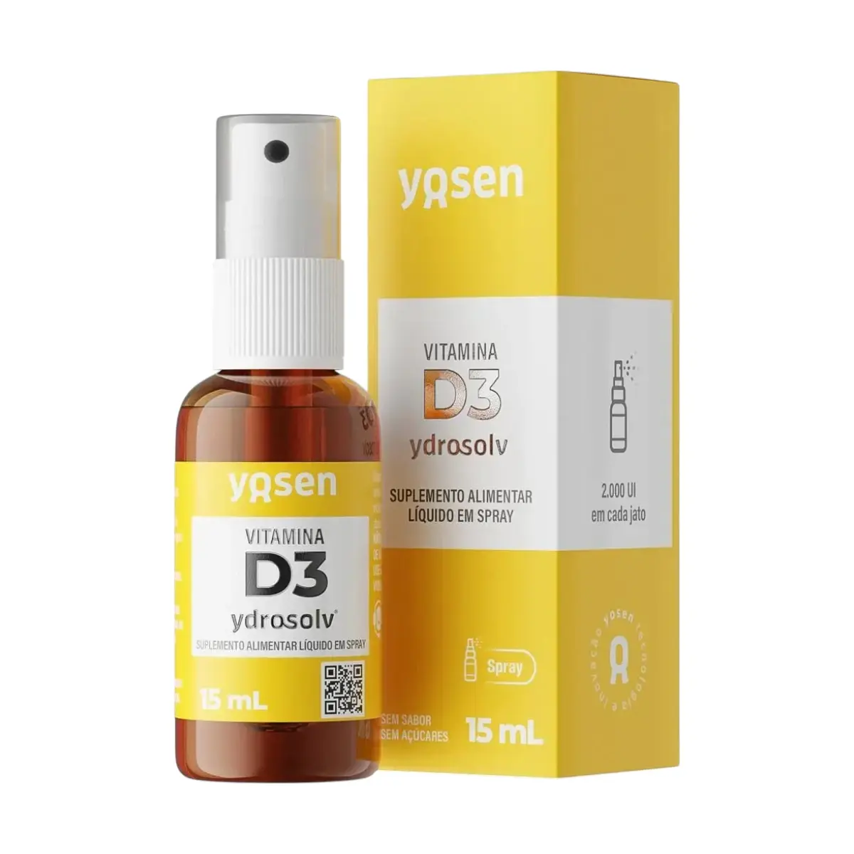 VITAMINA D3 YDROSOLV YOSEN 2.000UI SPRAY 15ML