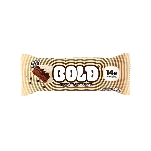BARRA DE PROTEINA BOLD TRUFA DE CHOCOLATE 40GR