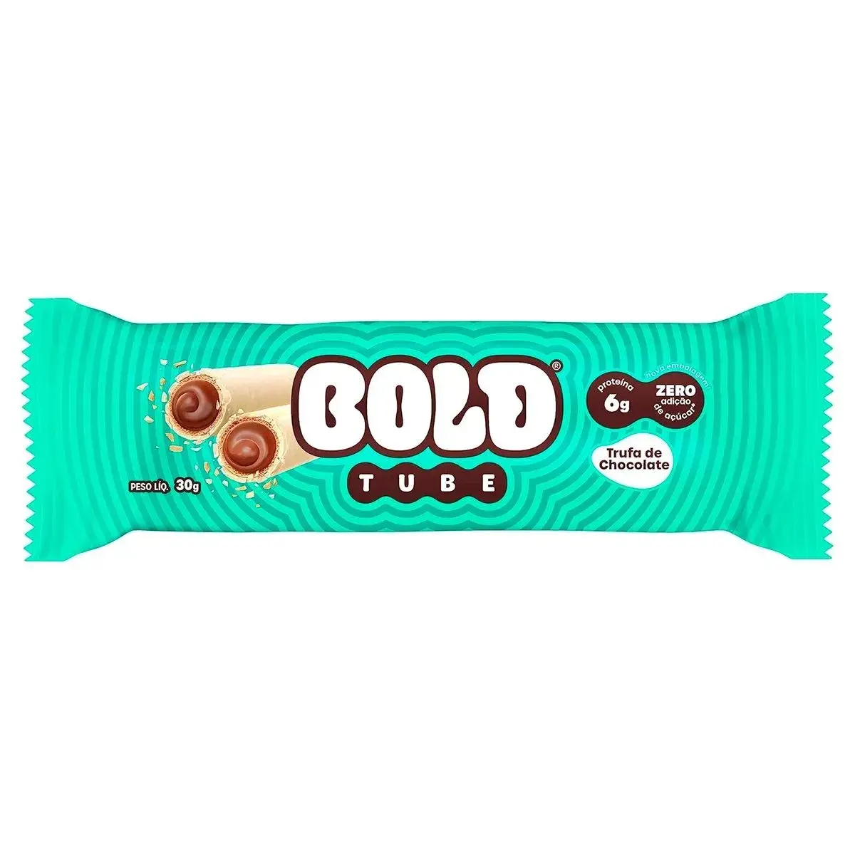BARRA DE PROTEINA BOLD TUBE TRUFA DE CHOCOLATE 40GR