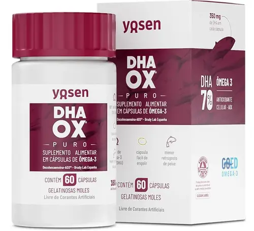 OMEGA 3 YOSEN DHA OX PURO 60 CAPSULAS