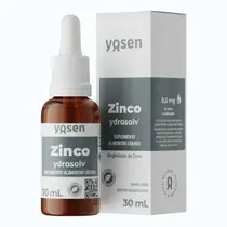 ZINCO YDROSOLV TOSEN 0,5MG 30ML SABOR LIMAO