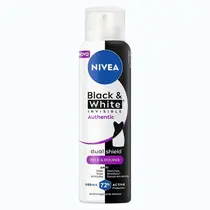 DESODORANTE NIVEA INVISIBLE BLACK&WHITE AUTHENTIC FEMININO AEROSOL 150ML