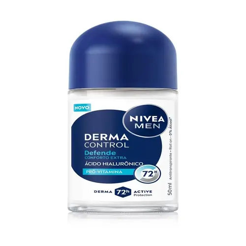 DESODORANTE NIVEA DERMA CONTROL DEFENDE MEN ROLLON 50ML