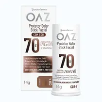 PROTETOR SOLAR FACIAL OAZ STICK COR 4 FPS70 14GR