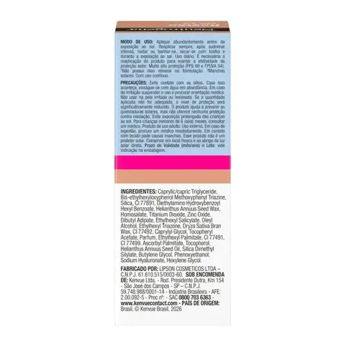 PROTETOR SOLAR NEUTROGENA SUN FRESH DERM CARE STICK COR 2.0 FPS99 14GR