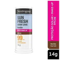 PROTETOR SOLAR NEUTROGENA SUN FRESH DERM CARE STICK COR 6.0 FPS99 14GR