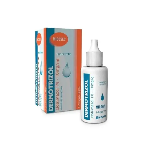DERMOTRIZOL 10MG/ML SOLUCAO GOTAS 30ML CLOTRIMAZOL