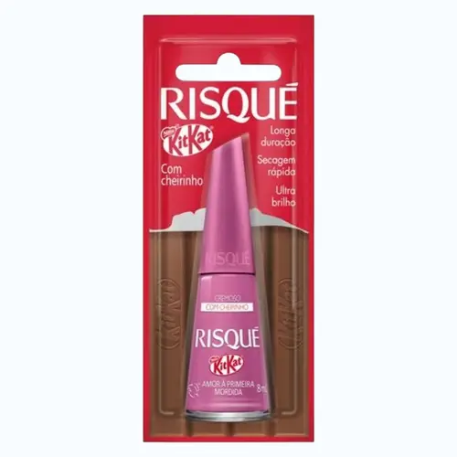 ESMALTE RISQUE KIT KAT AMOR A PRIMEIRA MORDIDA 8ML