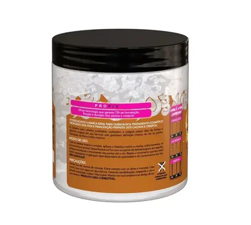 GELATINA SALON LINE TO DE CACHO LINHACA DEFINICAO E BRILHO 550GR