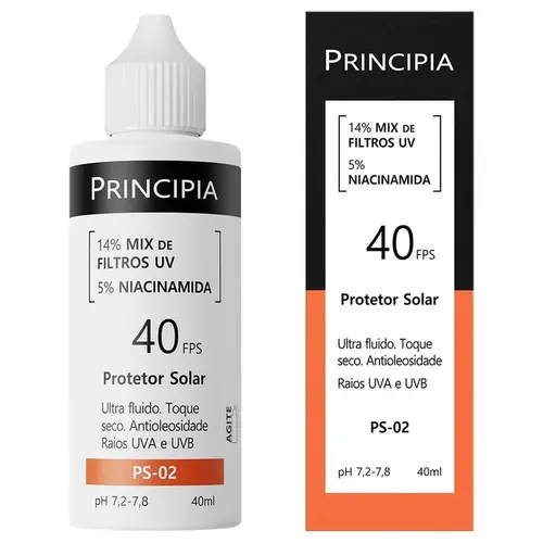 PROTETOR SOLAR PRINCIPIA PS-02 FPS40 40ML