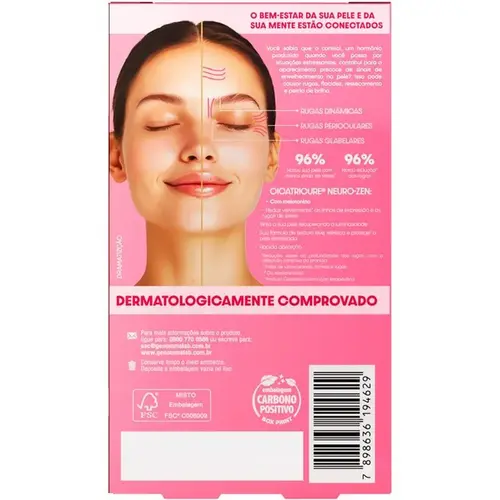 SERUM CICATRICURE ANTIRRUGAS NEURO-ZEN COM MELATONINA 30ML