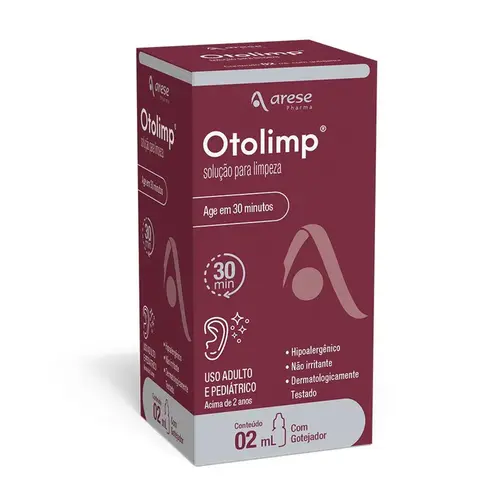 OTOLIMP SOLUCAO OTOLOGICA 2ML DOCUSATO DE SODIO