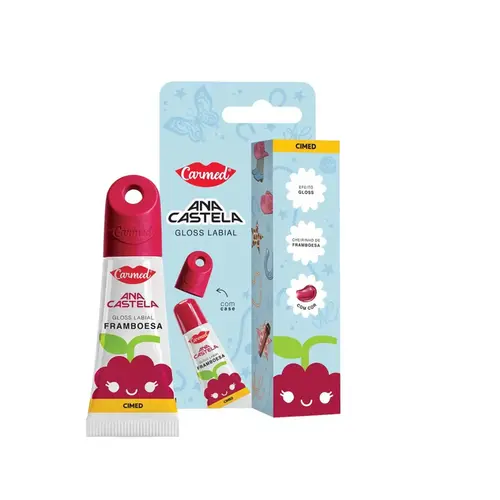 GLOSS LABIAL CARMED ANA CASTELA FRAMBOESA 5GR