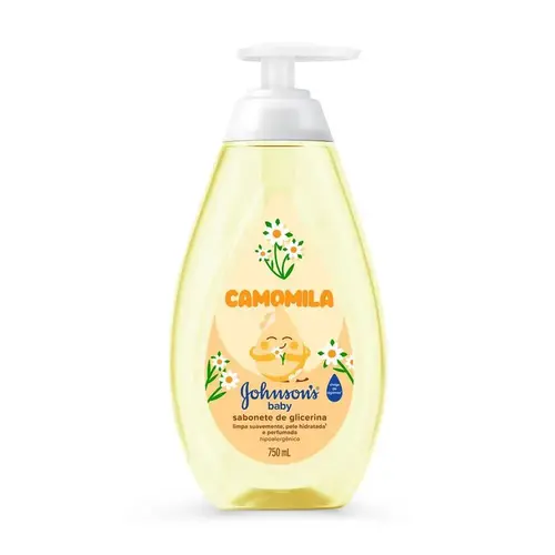 SABONETE LIQUIDO JOHNSON S BABY CAMOMILA 750ML