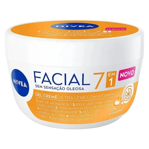 CREME FACIAL NIVEA VITAMINA C 100GR